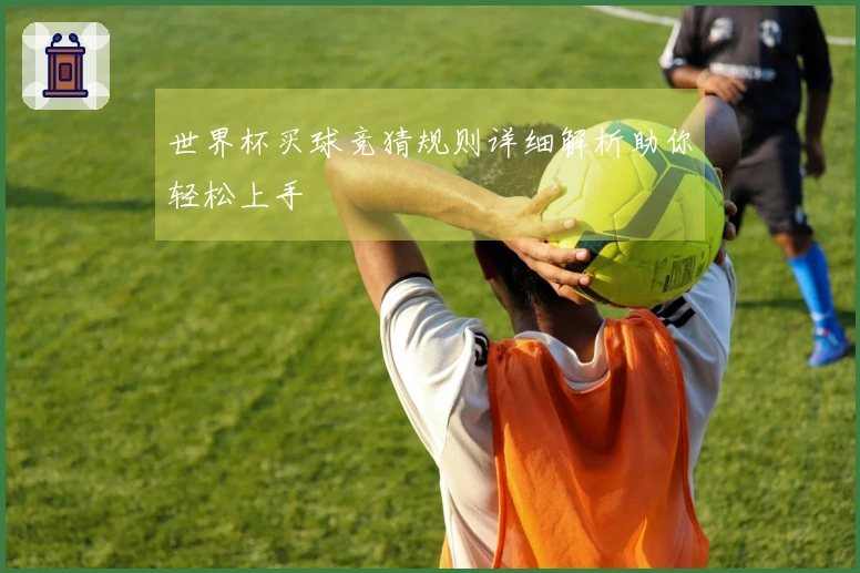 世界杯买球竞猜规则详细解析助你轻松上手