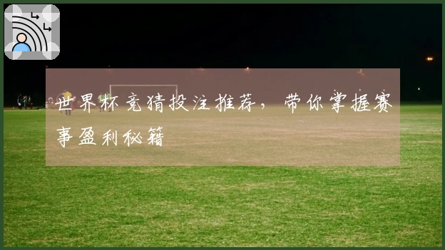 世界杯竞猜投注推荐，带你掌握赛事盈利秘籍